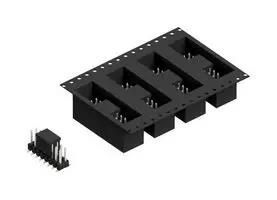 PIN HEADER, 16POS, 2ROW, 2.54MM, SMD SL 11 SMD 062 16 Z B TR