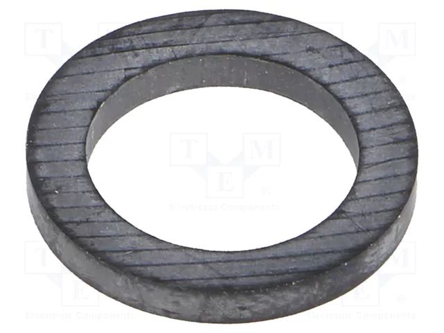 Gasket; EPDM; Thk: 2mm; Øint: 11.8mm; Øout: 16mm; M12 BM GROUP BM4912G