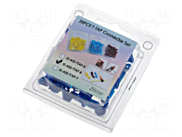 Connectors; 20pcs; Variant: insulated NINIGI ST-ASS-TTAP-B