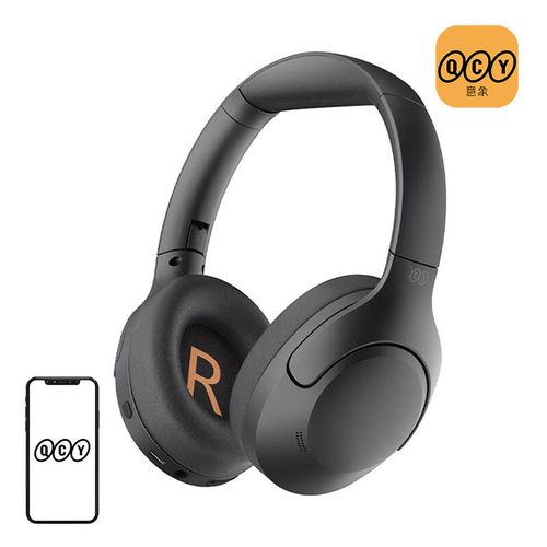 Wireless Headphones QCY H3 lite, ANC (black), QCY H3 Lite black