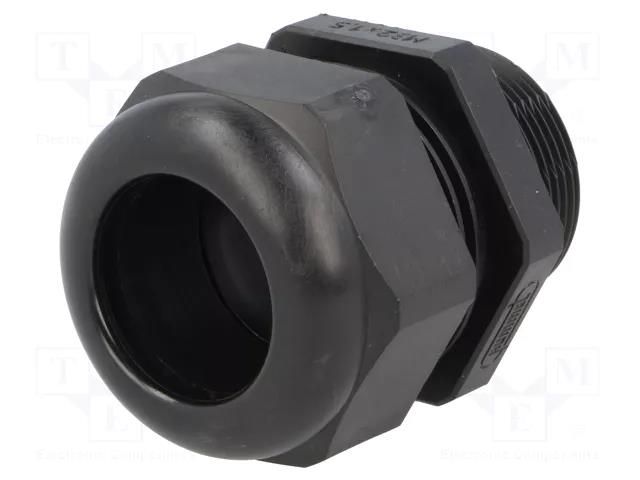 Cable gland; with long thread; M32; 1.5; IP68; polyamide; black HUMMEL HUMMEL-1209320130
