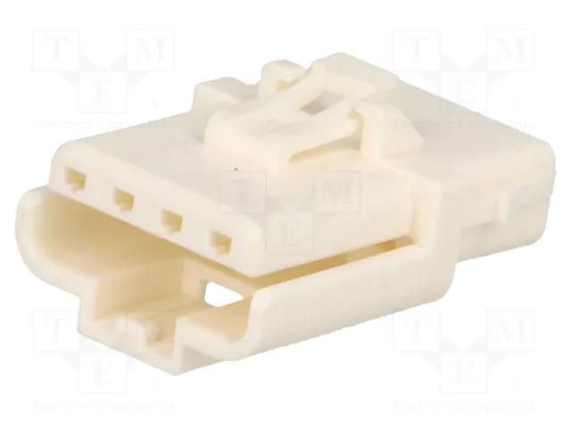 Connector: wire-wire; plug; hermaphrodite; PIN: 4; Ditto; straight MOLEX MX-150201-0004