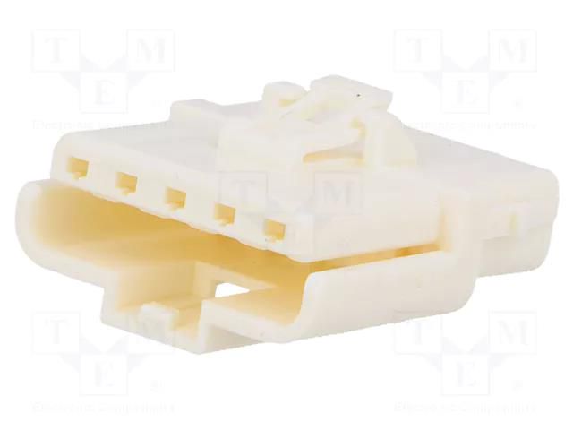 Connector: wire-wire; plug; hermaphrodite; PIN: 5; Ditto; straight MOLEX MX-150201-0005