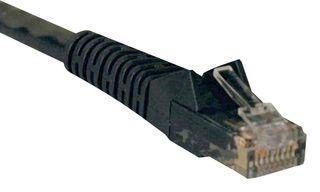 NETWORK CABLE, RJ45, CAT6, 6FT, BLK N201-006-BK