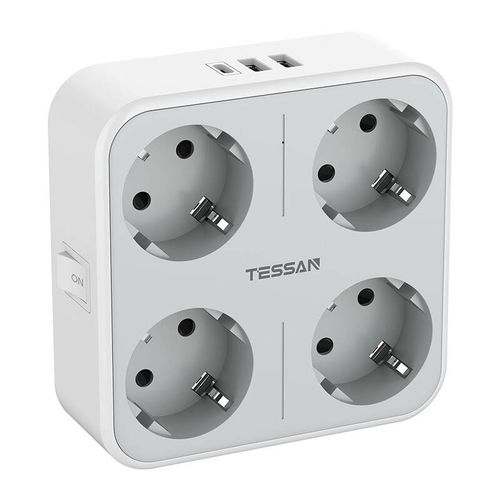 Tessan wall socket TS-302-DE-C, Tessan TS-302-DE-C