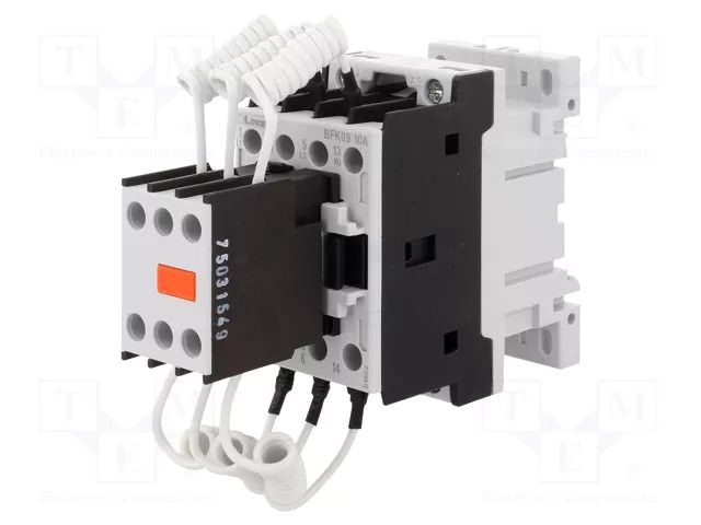 Contactor: 3-pole; Uoper: 240VAC,440VAC; 4.5kVAR,9kVAR LOVATO ELECTRIC BFK0910A230