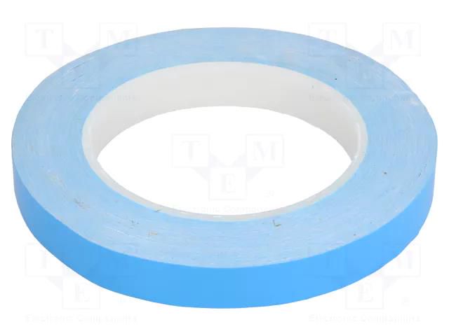Tape: heat transfer; W: 15mm; L: 25m; Thk: 0.2mm; 0.8W/mK; UL94V-0 IPT TT707-15MM-25M