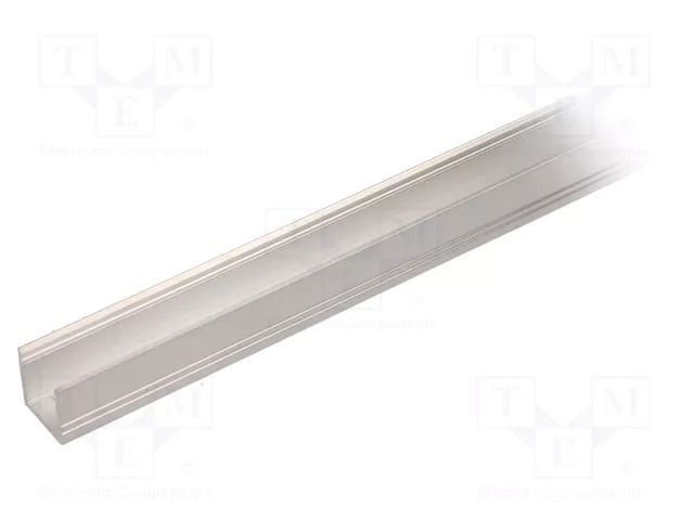 Profiles for LED modules; natural; L: 2m; SMART10; aluminium TOPMET TOP-SMART10-2M