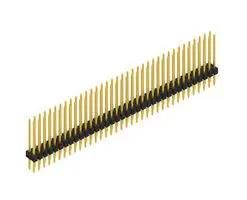 PIN HEADER, 72POS, 2ROW, 2.54MM, THT SL 2 154 72 G