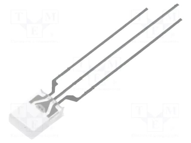 LED; red/green; rectangular; 5x2mm; bicolour; 4÷10mcd; 3÷9mcd; 140° KINGBRIGHT ELECTRONIC L-119EGWT