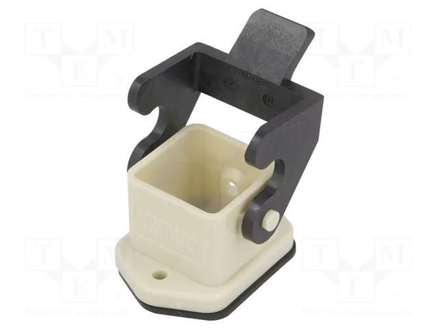 Enclosure for connectors: HDC; size A3; with latch; plastic; IP65 AMPHENOL C146-10F0030004