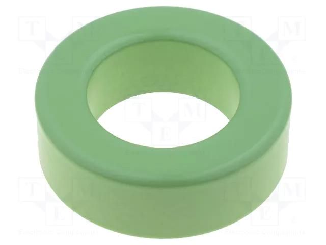 Ferrite: toroidal; L: 11.1mm; Øint: 19.8mm; Øout: 33mm; 79nH MICROMETALS T130-52