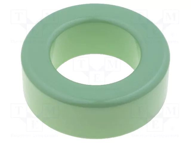 Ferrite: toroidal; L: 14.5mm; Øint: 24.1mm; Øout: 39.9mm; 99nH MICROMETALS T157-52