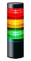 SIGNAL TOWER, AMBER/GREEN/RED, 80DB/5VDC LR6-3USBK-RYG