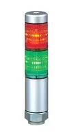 SIGNAL TOWER, CONTINUOUS, GREEN/RED, 24V MPS-202-RG