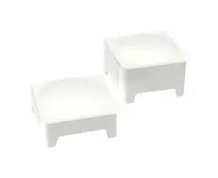 SQUARE PLUNGER, WHITE, 0.4MM LENGTH 5.46.001.007/0209