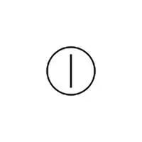 LABELLING SHEET, ON OFF SYMBOL, CLEAR 5.70.090.005/1001