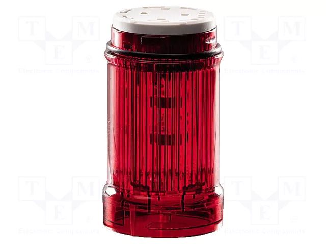 Red; LED; 24VDC; 24VAC; IP66; SL4; 1÷2.6Hz; -30÷60°C EATON ELECTRIC SL4-FL24-R-M