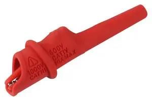 ALLIGATOR CLIP, RED, 10A, 8.5MM CT4433-2