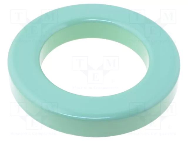 Ferrite: toroidal; L: 14mm; Øint: 49mm; Øout: 77.2mm; 80nH MICROMETALS T300-52