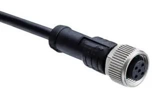 CABLE ASSY, M12 RCPT-FREE END, 1M M12A-08BFFM-SL8D01