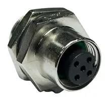 SENSOR CONN, M12, RCPT, 4POS, PANEL M12A-04PFFS-SH8002