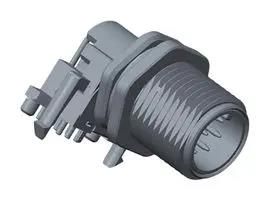 SENSOR CONN, M12, R/A PLUG, 5P/PANEL/PCB MSAS-05PMMR-SF7003