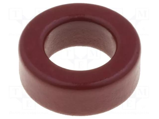Ferrite: toroidal; L: 4.83mm; Øint: 7.7mm; Øout: 12.7mm; 4.9nH MICROMETALS T50-2