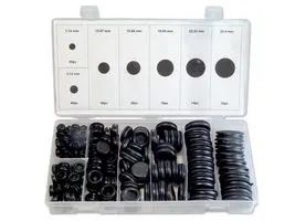 GROMMET ASSORTMENT, CLOSED RUBBER, 180PC MP014770