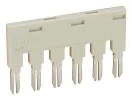 JUMPER, 6WAY, PUSH IN, 18A, LIGHT GREY 859-406