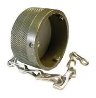 PROTECTIVE CAP WITH CHAIN, RCPT CONN 121003-0004