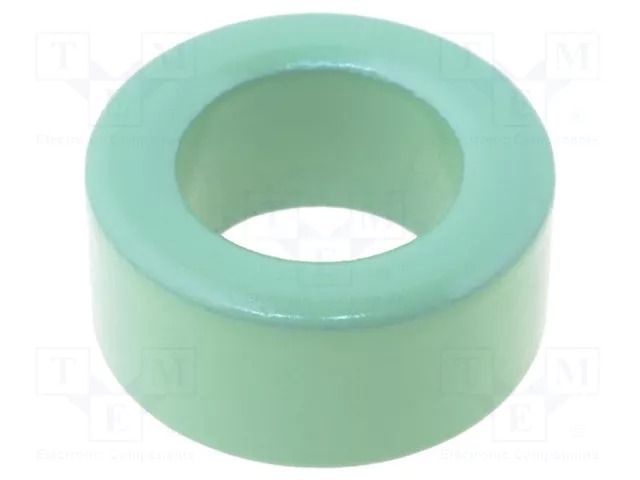 Ferrite: toroidal; L: 9.53mm; Øint: 12.6mm; Øout: 20.2mm; 63nH MICROMETALS T80-52B