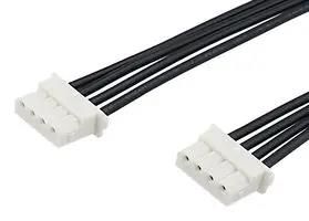 CBL ASSY, 4POS, RCPT-RCPT, 300MM 226207-1043