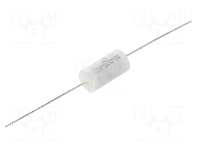 Capacitor: polypropylene; 1uF; 250VDC; ±5%; Ø12.5x25mm; -55÷85°C Jb Capacitors JSX-1U/250