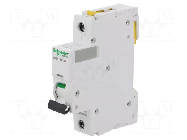 Circuit breaker; 230VAC; Inom: 13A; Poles: 1; Charact: B; 6kA; IP20 SCHNEIDER ELECTRIC A9F03113