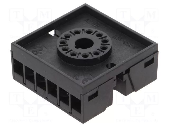 Relays accessories: socket; PIN: 11; for DIN rail mounting LOVATO ELECTRIC 31L48P11