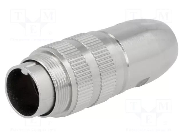 Connector: M16; plug; male; PIN: 14; 3A; 60V; soldering; for cable LUMBERG 0332-14