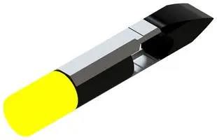 LED BULB, YELLOW, TELEPHONE SLIDE, 16CD 209-521-22-38