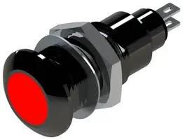 LED PANEL INDICATOR, RED, 12.7MM, 28V 699-501-63