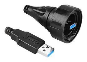 USB CBL, 3.0 A PLUG-SEALED A PLUG, 3M PX0840/A3/3M00