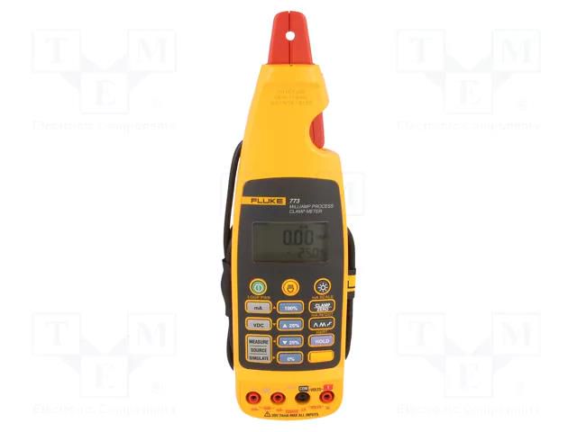 Meter: current loop; pincers type; LCD; VDC: 0÷30V; Øcable: 4.5mm FLUKE FLK-773
