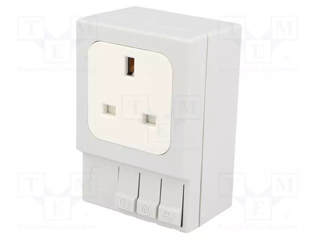 G-type socket; 250VAC; 13A; IP20; for DIN rail mounting STEGO 03503.0-01