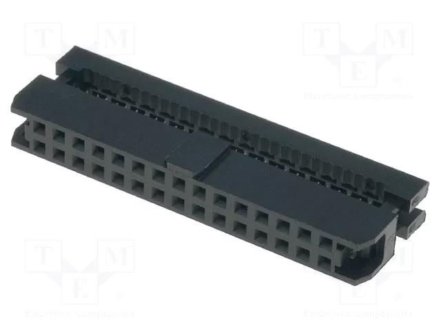 Connector: IDC; plug; female; PIN: 30; without strain relief; IDC AMPHENOL COMMUNICATIONS SOLUTIONS T826130A100CEU