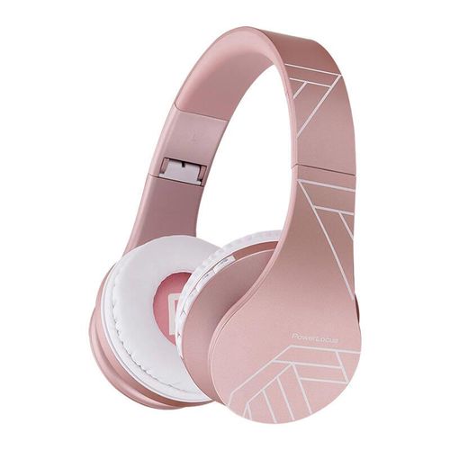 PowerLocus P1 LC wireless headphones (rose gold), PowerLocus pwl-p1-rosegoldlines