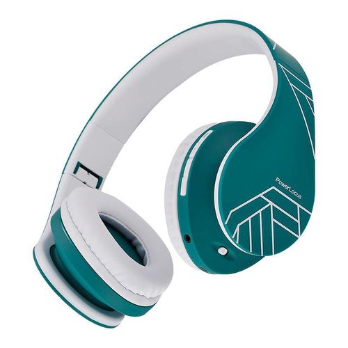 Wireless Headphones PowerLocus P2 (blue-white), PowerLocus pwl-p2-blueoceanwhit