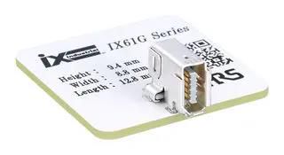ENET CONN, R/A, IX TYPE A JACK, 10P10C IX61G2-A-10P
