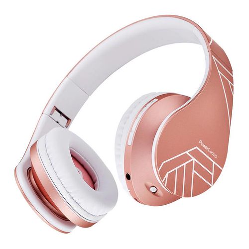 Wireless Headphones PowerLocus P2 (rose gold), PowerLocus pwl-p2-rosegoldlines