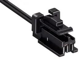 CONN HOUSING, PLUG, 6POS, 1MM, BLACK GT50-6S-1C