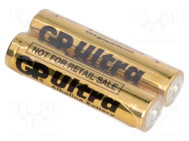 Battery: alkaline; AAA,R3; 1.5V; non-rechargeable; Ø10.5x44.5mm GP BAT-LR03/U-SH-S2
