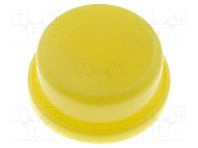 Button; round; yellow; Ø13mm NINIGI TACT-2BRYL